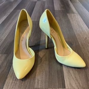 Yellow heels